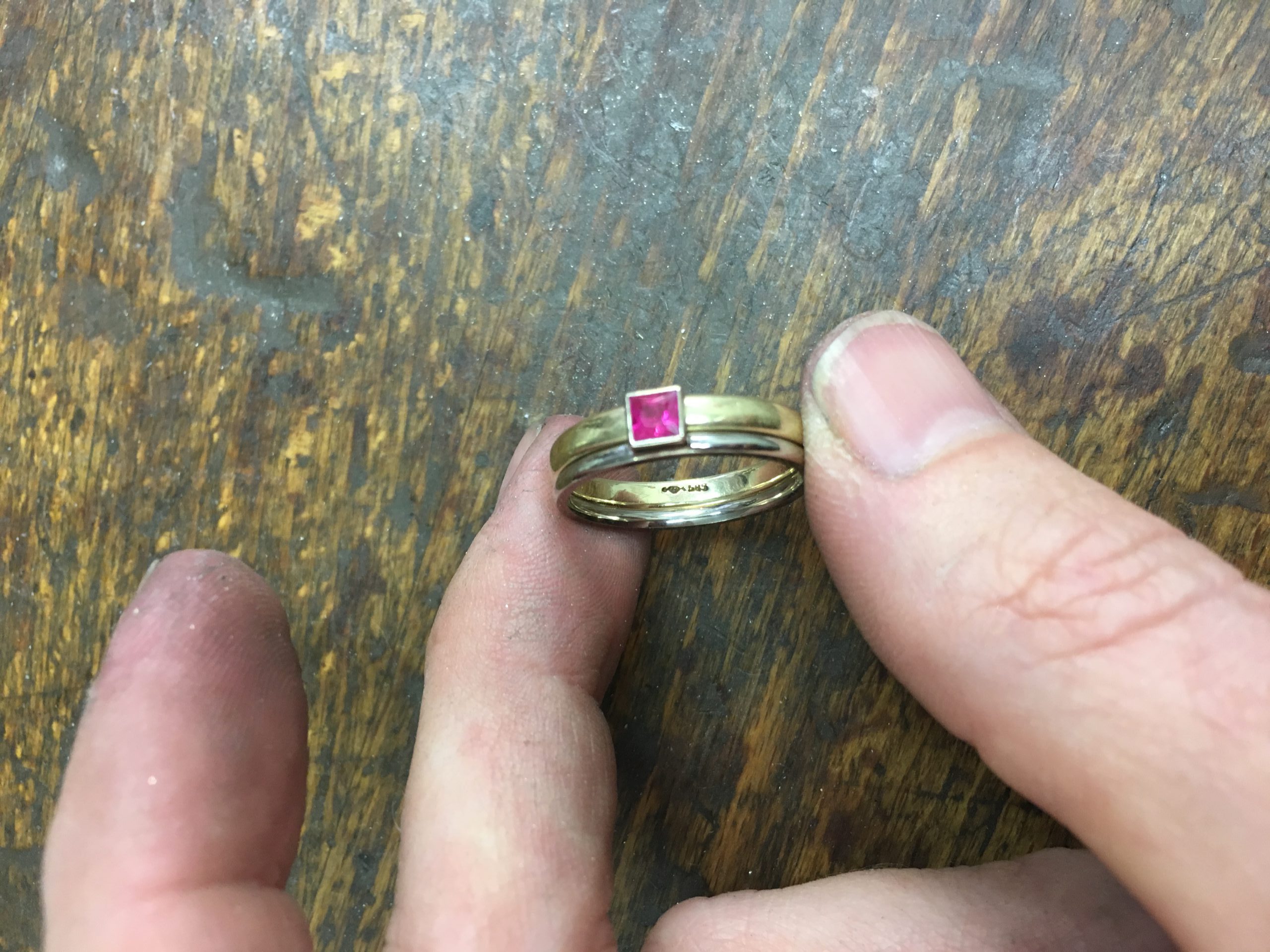 Ringe mit Rubin