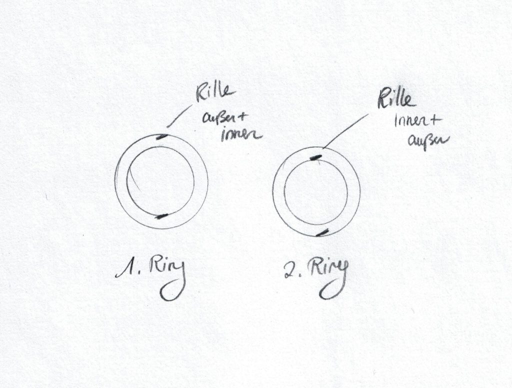 Midi-Ringe Skizzen