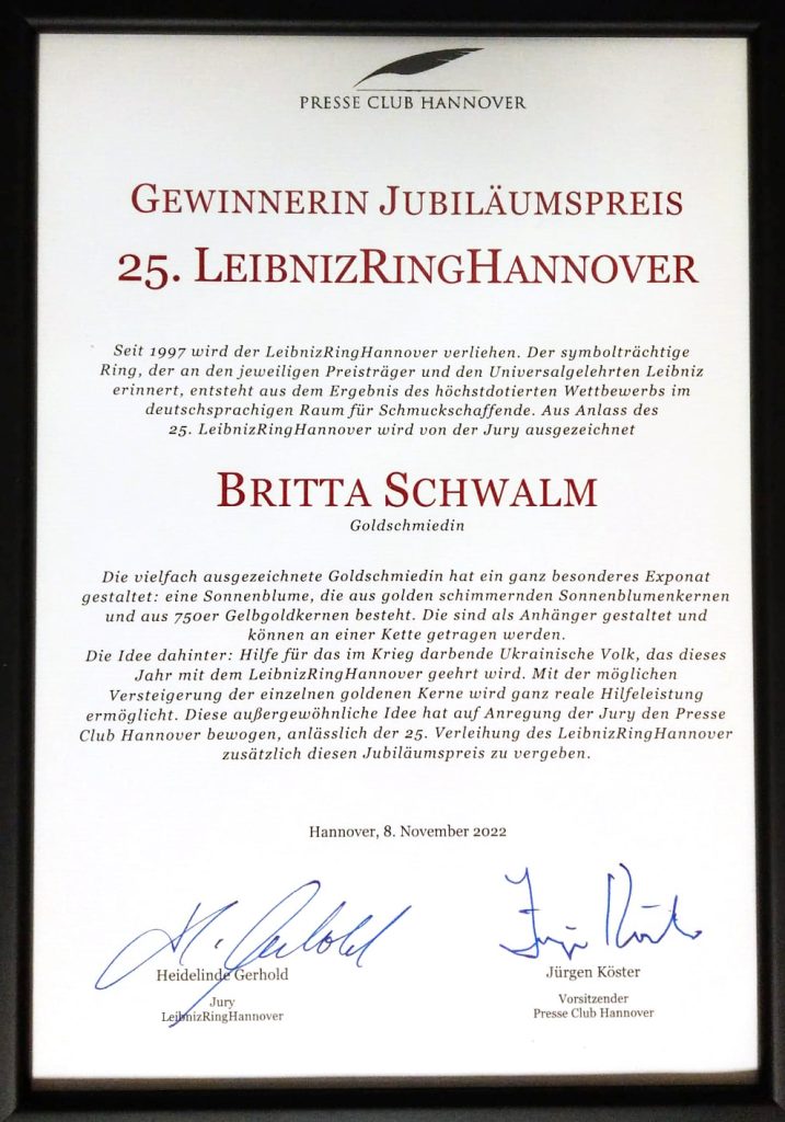 Leibnitzring Hannover 2022 Ehrenpreis