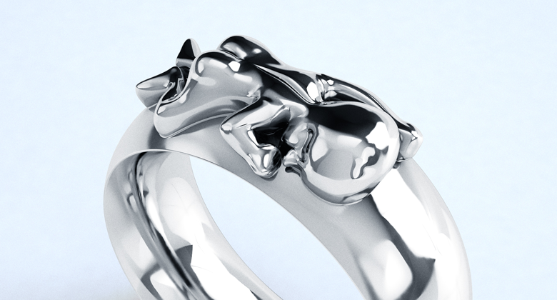 Ring Sam in Silber – Bild 2